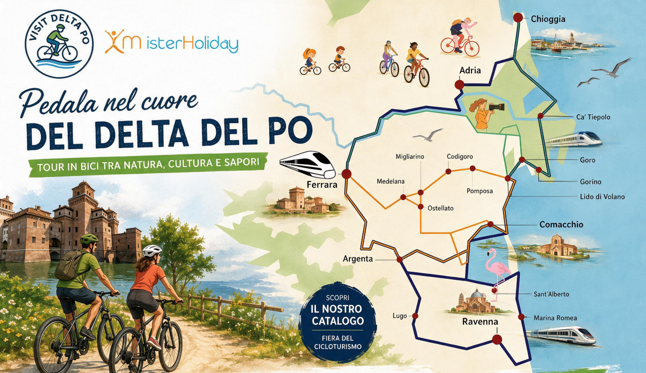 Mappa delta del Po